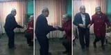 Adultos mayores bailan al ritmo de “Indecorosa proposición” y sus singulares pasos la rompen en TikTok