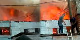 Incendio en el Callao destruyó 10 viviendas en  la Av. Contralmirante Mora
