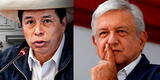 López Obrador aseguró que Pedro Castillo le solicitó apoyo ante intento de destitución