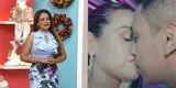Florcita se defiende tras beso con cantante en videoclip: "Solo fue un roce de labios"