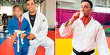 Said Palao sorprende al revelar que su hija ganó su primera medalla de oro en judo [FOTO]