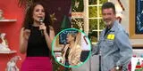 Janet Barboza recuerda EN VIVO beso con Carlos Carlín: "Johanna, a mi me besó antes que a ti"