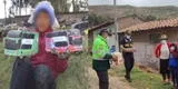 Huancavelica: niño de humilde condición que se volvió viral por construir buses de cartón recibió ayuda
