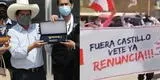 Pedro Castillo: a gritos piden la renuncia del presidente en Piura [VIDEO]