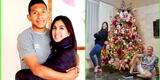 Ana Siucho y Edison Flores sorprenden con hermoso árbol de Navidad [VIDEO]