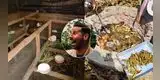 Claudio Pizarro no supo qué hacer en corral de cuyes y pide “sacar piedritas” en pachamanca [VIDEO]