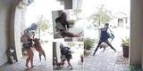 Repartidora de Amazon salva a joven y su mascota de feroz ataque de perro y escena es viral [VIDEO]