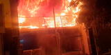 La Victoria: incendio de grandes proporciones consumió tienda de colchones en la Av. 28 de Julio [VIDEO]