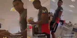“¿No hay fruta en casa?” Jefferson Farfán sorprende a Marcos López con bolsita y es viral [VIDEO]