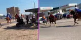 'Reyes Magos' son captados cabalgando en una carretera del Perú y video causa furor en TikTok