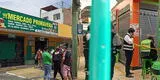 Los Olivos: Asesinan a balazos a joven cuando tomaba jugo en el mercado Primavera [VIDEO]