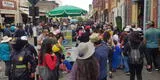 Navidad en Arequipa: calles del Cercado lucen abarrotadas de compradores a poco de la Nochebuena