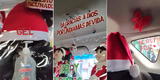 Taxista peruano se vuelve viral por decorar su auto por Navidad y dejar un reflexivo mensaje [FOTO]