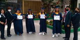 Internas del penal de mujeres de Chorrillos logran graduarse de secundaria