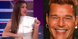 Jazmín Pinedo asegura que su amor platónico es Ricky Martin: "Quisiera darle un beso" [VIDEO]