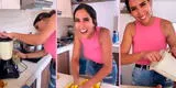 Melissa Paredes cocina una deliciosa causa con ayuda de misterioso acompañante [VIDEO]