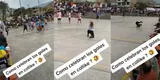 Mujer se roba el 'show' con su singular festejo tras gol de su equipo en pichanga de su barrio [VIDEO]