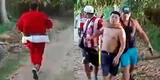 Piura: policía se disfraza de Papá Noel y captura a vendedor de droga en Sullana [VIDEO]