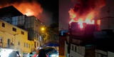 Incendio en Mesa Redonda: siniestro de gran magnitud moviliza varias unidades de bomberos [VIDEO]