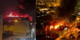 Municipalidad de Lima tras gigantesco incendio en Mesa Redonda: "Hemos desplegado su personal de apoyo"