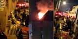 Incendio en Mesa Redonda: comerciantes y compradores habrían impedido el rápido actuar de los bomberos