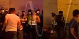 Incendio en Mesa Redonda: comerciantes informales se pelean con los policías para rescatar su mercadería