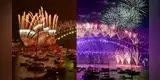 Fiesta de Año Nuevo: así fue la increíble celebración de los primeros países en el mundo en recibir el 2022
