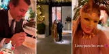 Jessica Newton recibió el Año Nuevo junto a su esposo en lujoso restaurante: “Glamuroso” [VIDEO]