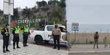 Chorrillos: Policías y serenos resguardan playas para evitar la presencia de bañistas [VIDEO]
