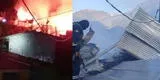 Puno: incendio de gran magnitud en La Rinconada deja varias viviendas afectadas