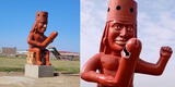 Huaco Moche: Alcalde promete colocar otras 10 esculturas eróticas para generar turismo