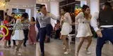 Novios sorprenden bailando al ritmo de “Eso Tilín” y se roban el ‘show’ con sus singulares pasos [VIDEO]