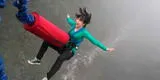 Escalofriante: Muere mujer tras saltar del bungee sin la protección adecuada [VIDEO]
