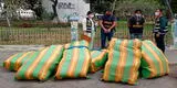 Trujillo: PNP detiene a dos personas con 339.400 Kg. de droga