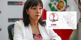 Mirtha Vásquez tras fuerte sismo de 5.6 en Lima: "Estamos monitoreando para tomar acciones inmediatas" [FOTO]