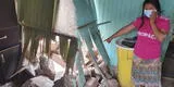 “El camino de escape colapsó”: Mujer y sobrinos salvan de morir tras caída de pirca artesanal sobre su vivienda [VIDEO]