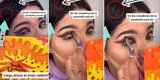 Influencer daba tips sobre maquillaje, pero piojo se llevó la atención en pleno tutorial [VIDEO]