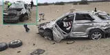Huacho: Hombre pierde a toda su familia tras despistarse con su camioneta en la Panamericana Norte [VIDEO]