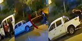 Trujillo: Hombre es golpeado, disparado y arrollado por delincuentes que le quitaron su camioneta [VIDEO]