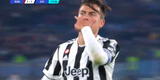 Golazo de Paulo Dybala para el empate de la Juventus ante Roma en la Serie A