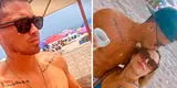 Nueva vida, nuevo amor: Gato Cuba se divierte en la playa con Ale Venturo y su familia [VIDEO]