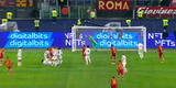 ¡Fantástico! Pellegrini marcó el gol de la fecha tras soberbio tiro libre para Roma 3-1 Juventus