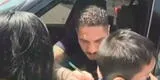 Paolo Guerrero le cumplió el sueño a un niño en Videna