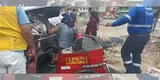 Comas: Choque entre bus y mototaxi dejó a una madre de familia e hija heridas [VIDEO]