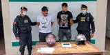 Los Olivos: PNP detuvo a dos extranjeros que arrebataron celular a joven [VIDEO]