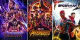Cuáles son las películas más taquilleras en la historia de Marvel