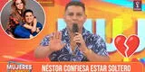 Néstor Villanueva deja en shock al confirmar su separación con Florcita: "Estoy soltero" [VIDEO]