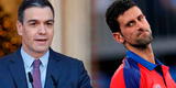 Presidente de España criticó a Novak Djokovic tras rechazo de vacunas: “No hay nadie por encima de las normas”