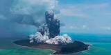 Volcán de Tonga: se eliminó la isla por completo debido a la erupción [VIDEO]