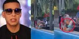 Celebran fiesta en la piscina, pero hombre se accidenta y DJ pone "Llamado de emergencia" de Daddy Yankee